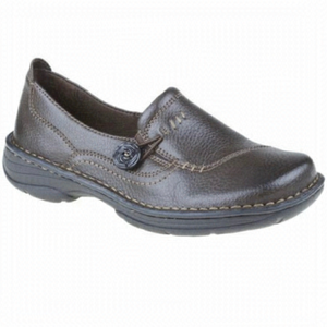 Earth Spirit Kenya-B Women's Leather Casual Brown Slip On Shoe Size 8.5